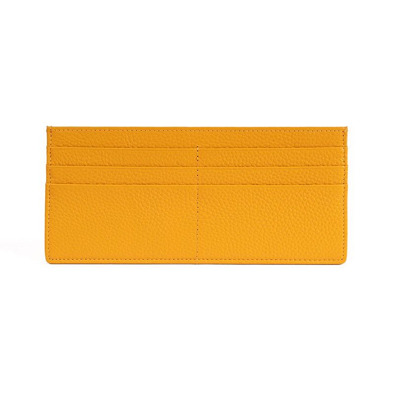 Wallet Card Bag Leather Multi Card Zipper