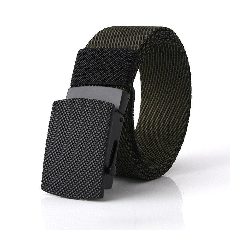 Canvas Belt for Men with Automatic Buckle