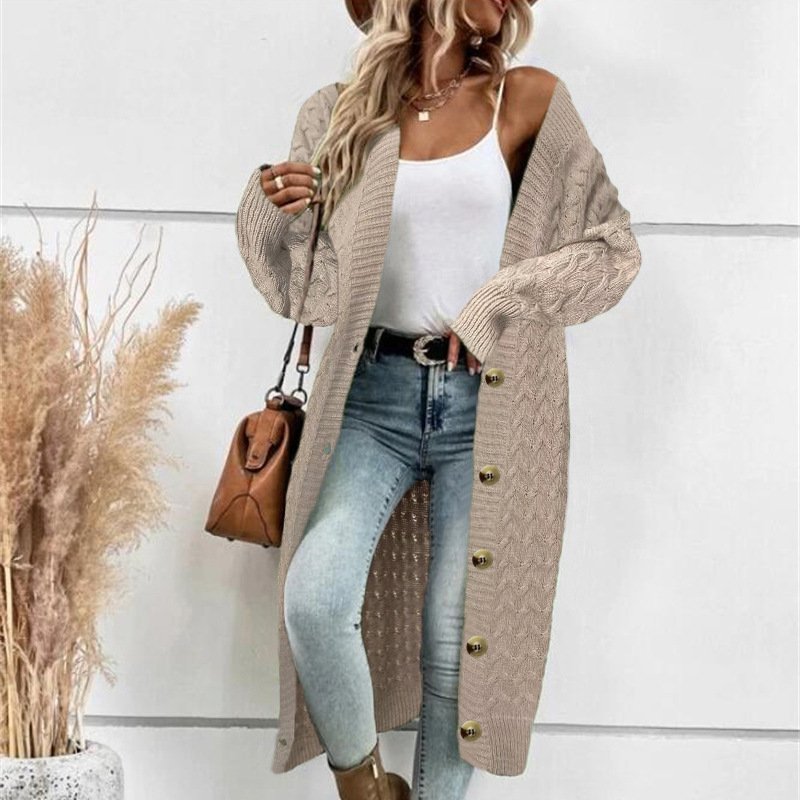 Long Knitted Cardigan