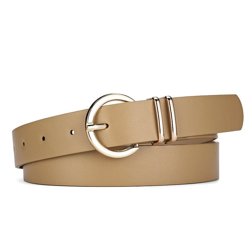 Belt High End Sense Of Fashion Pin Buckle Simple Waistband