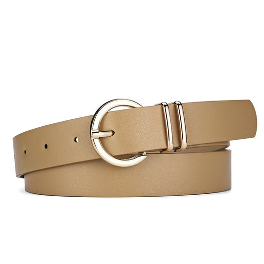 Belt High End Sense Of Fashion Pin Buckle Simple Waistband