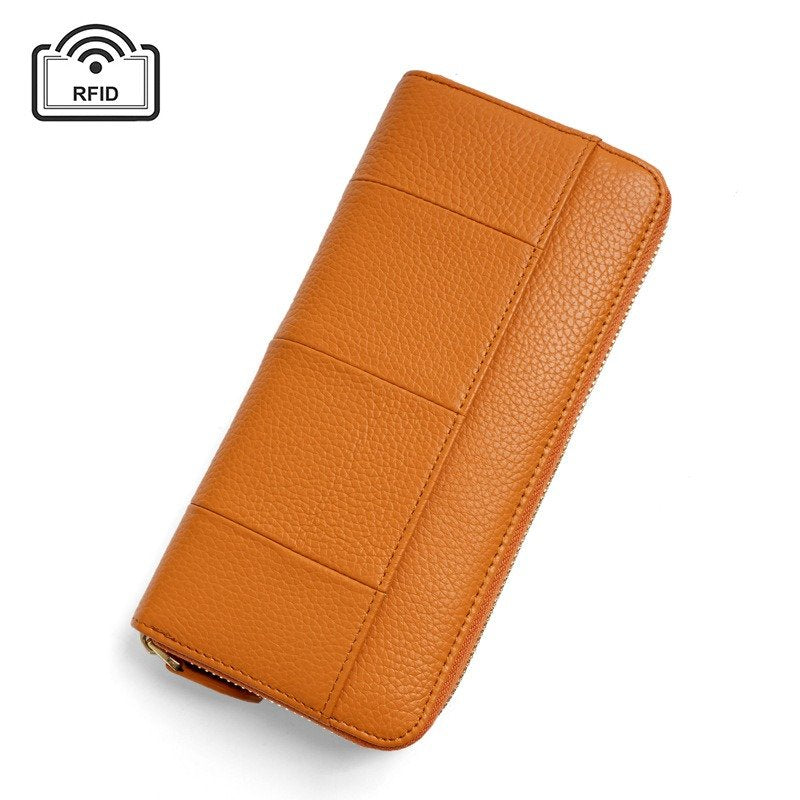 Women's Magnetic Wallet with Zipper