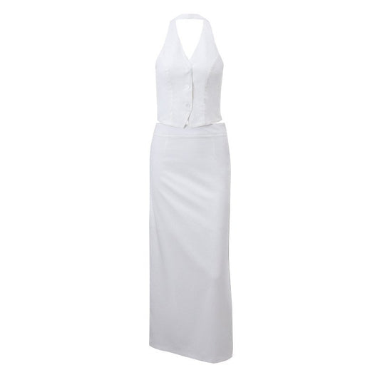 V-Neck Top With Straps