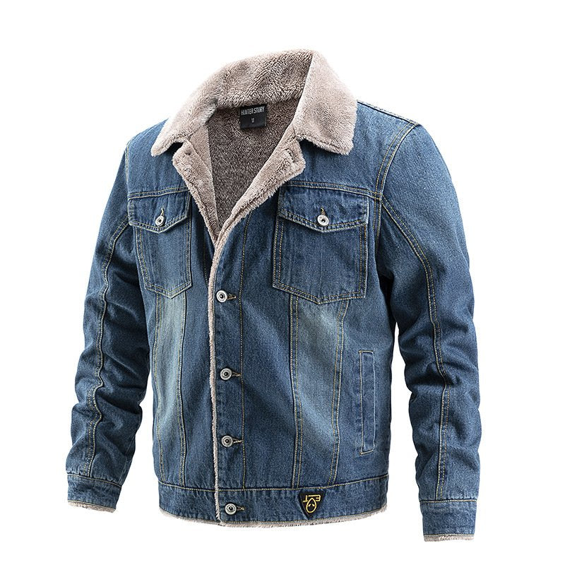 Jeans Jacket Cashmere Casual