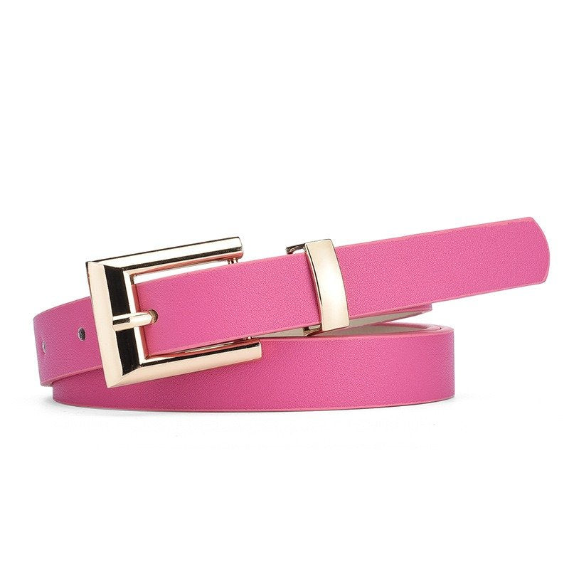 Elegant Pure Color Belt