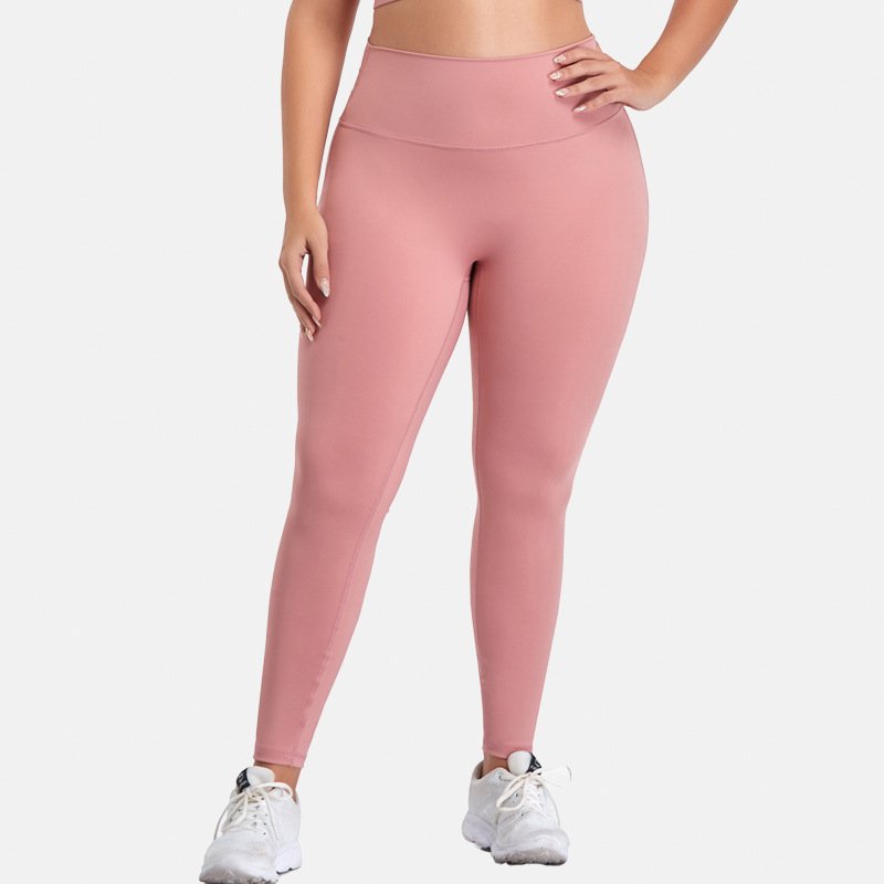 High Waist Sports Pants Three-Line Elastic Sports Pants with Hip Enhancement