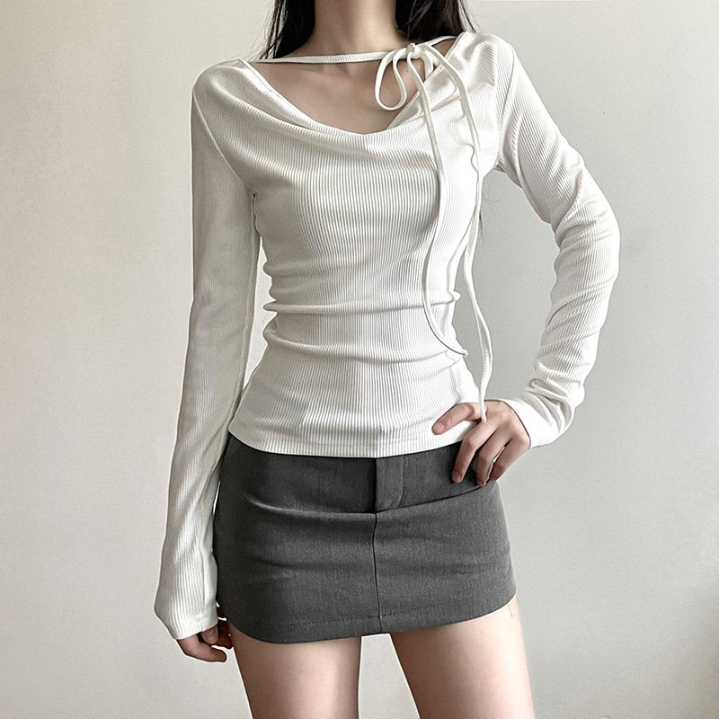 Long Sleeve V-neck Top