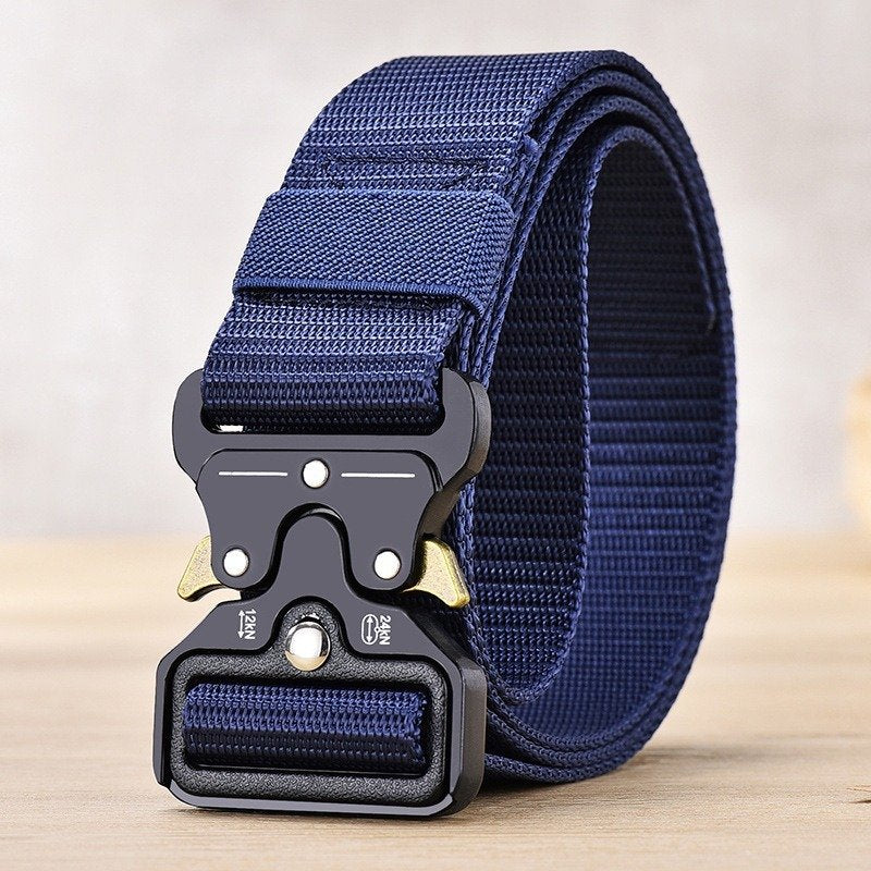 Tactical Belt With Alloy Buckle