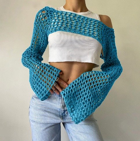 Long Sleeve Knitted Sweater