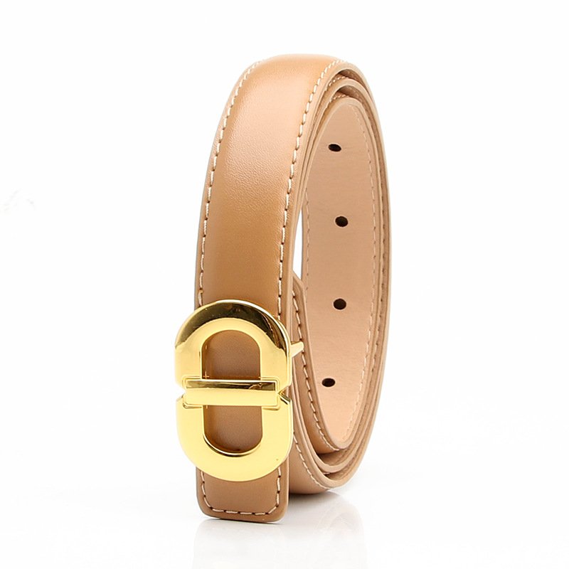 Ladies New Belt High Grade Gold Double