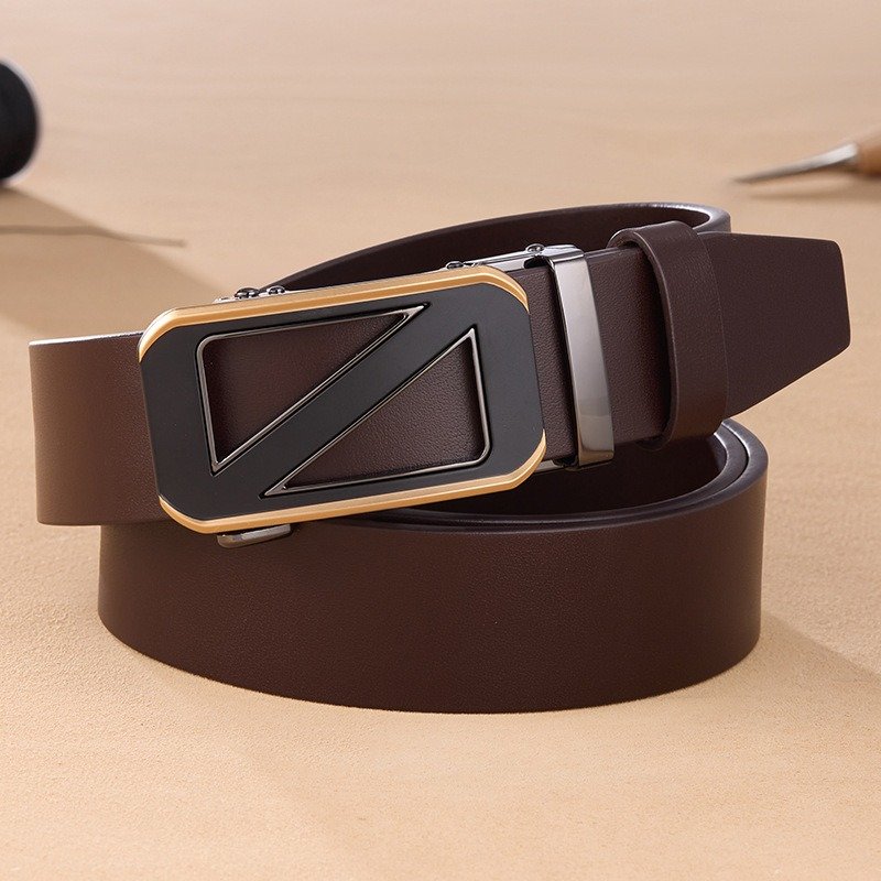 High-end Leather Belt Automatic Buckle