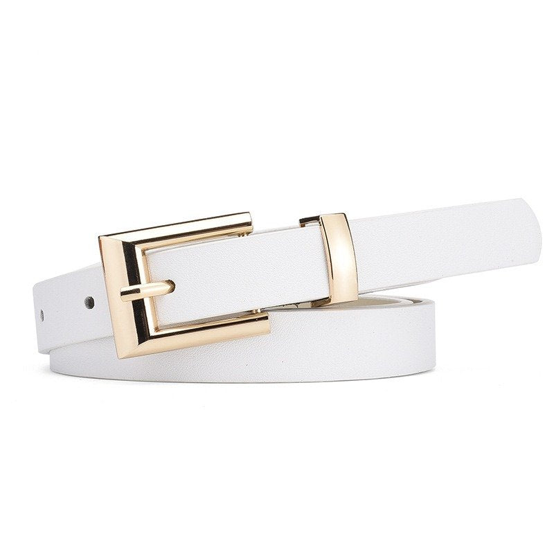 Elegant Pure Color Belt