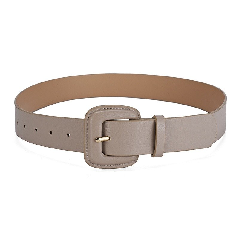 Square Buckle Belt Three Colors