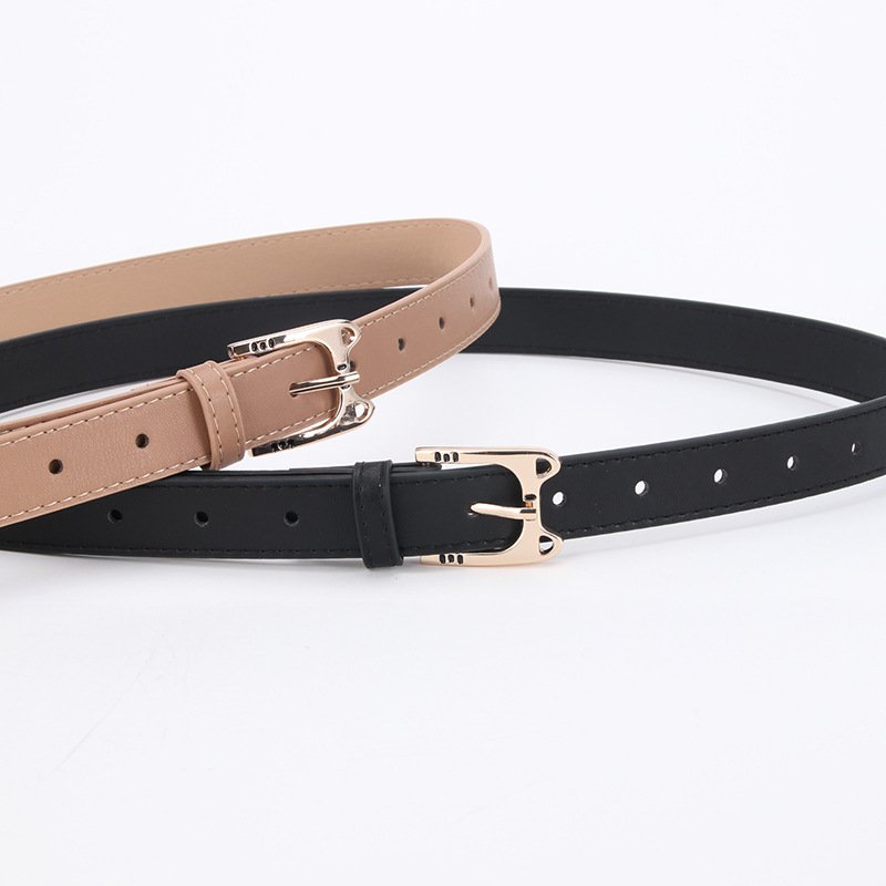 Alloy buckle belt women's jeans belt women's belt