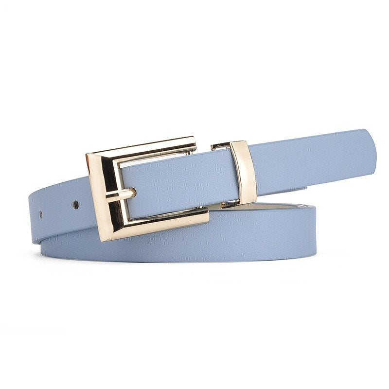 Elegant Pure Color Belt