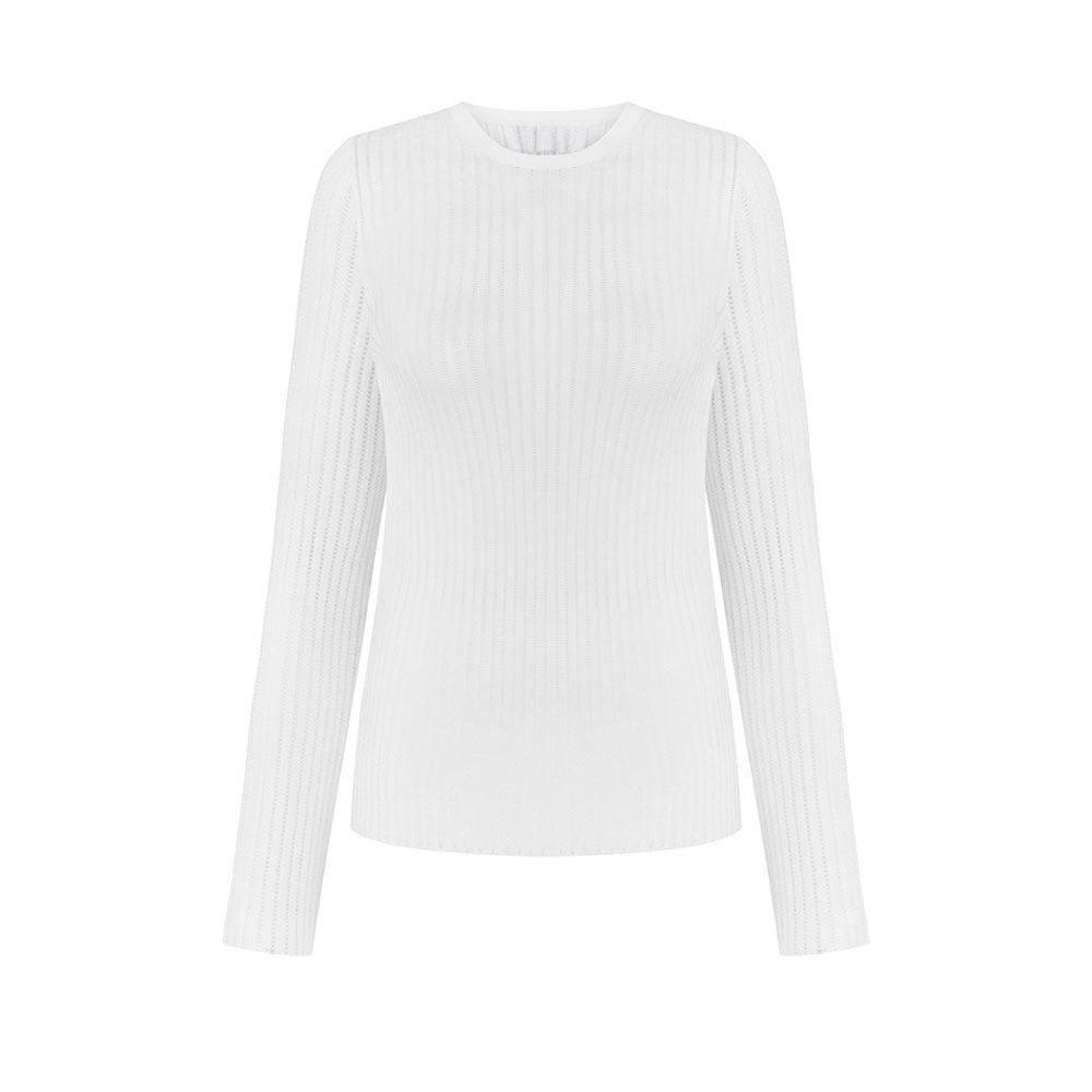 Round Neck Wool Sweater