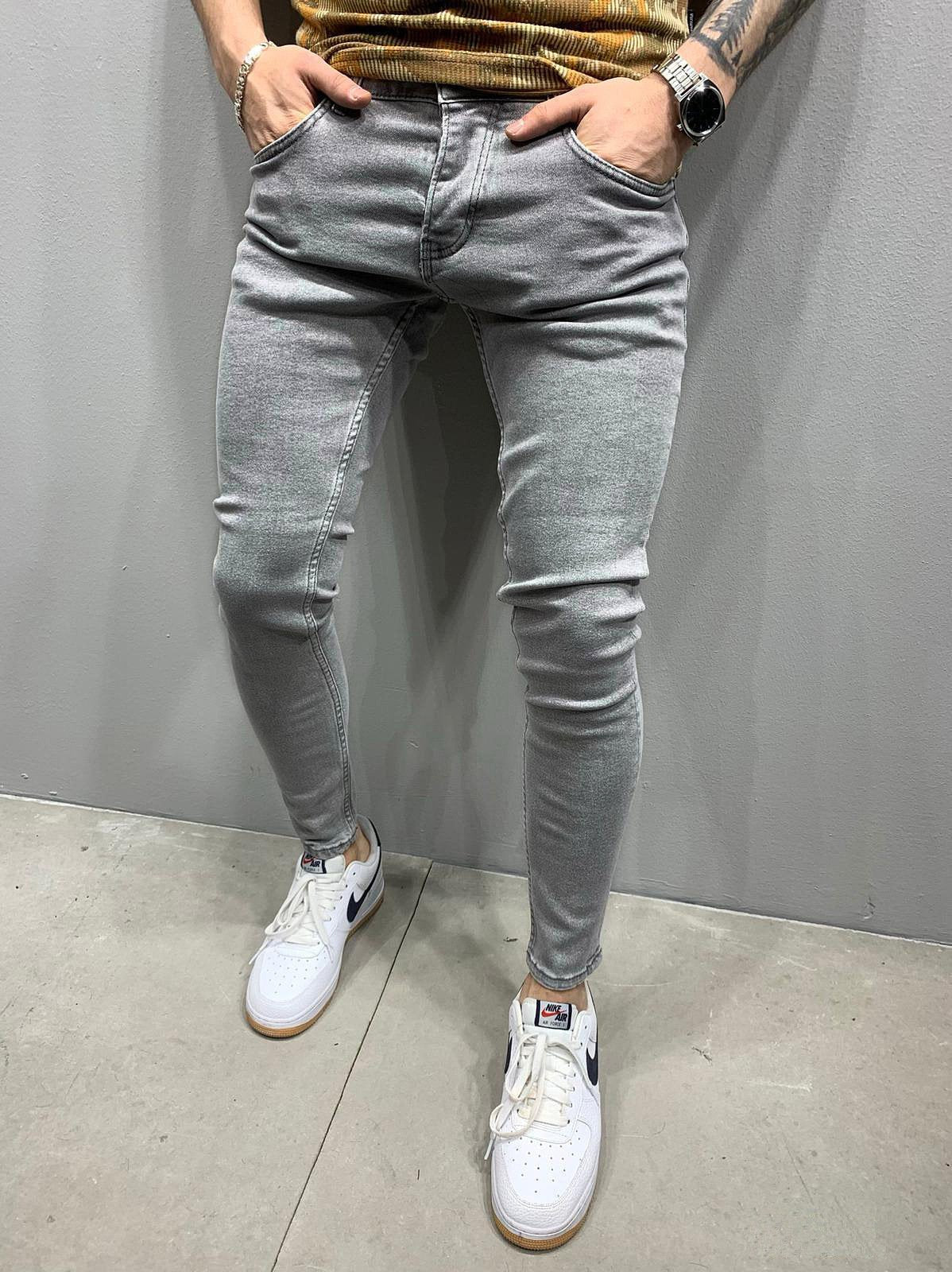 Stretch Skinny Jeans For Men