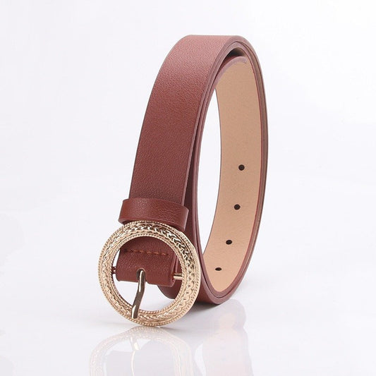 Round Button Belt