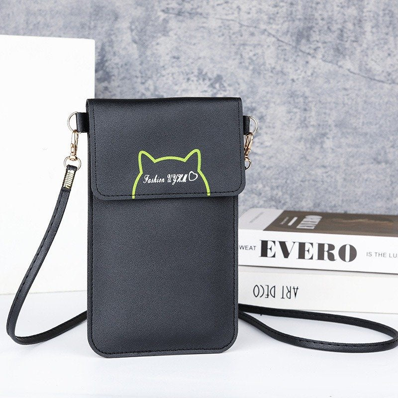 PU Leather Wallet With Matching Cell Phone Case