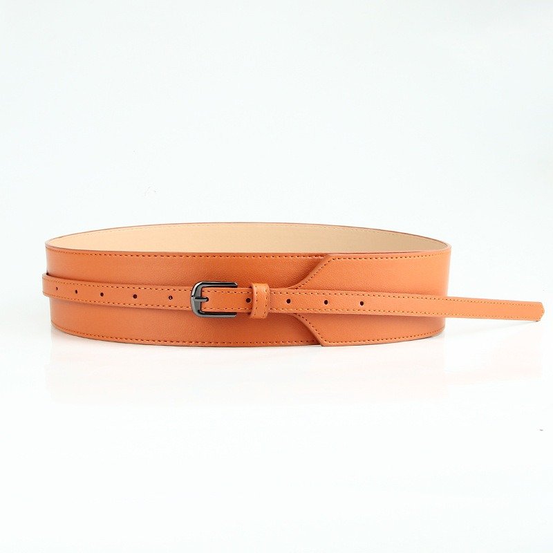 Wide Belt With Buckle