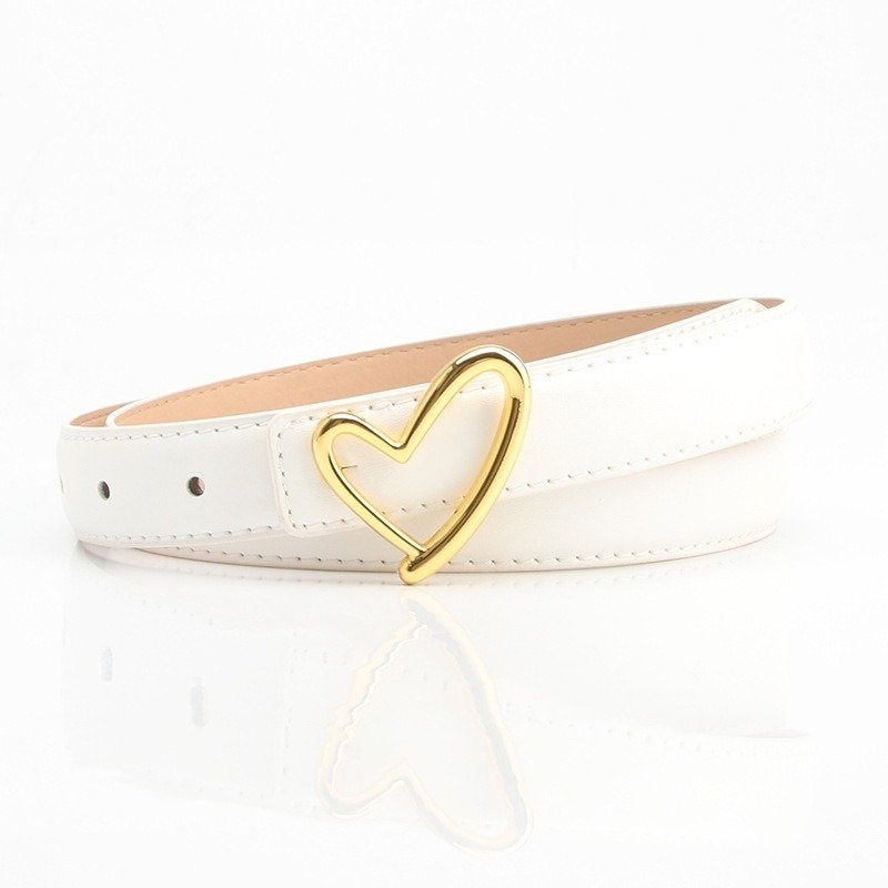 Belt With Golden Heart