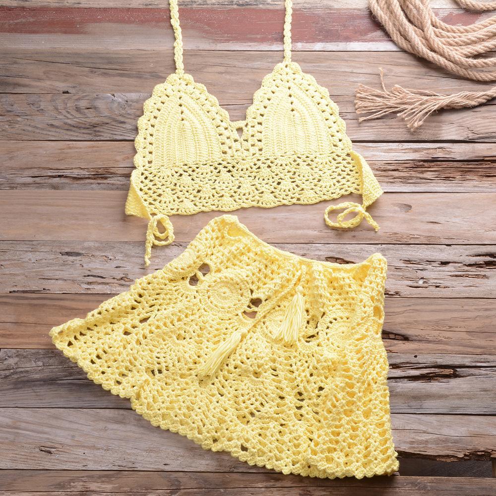 Sabrina Crochet Skirt Set