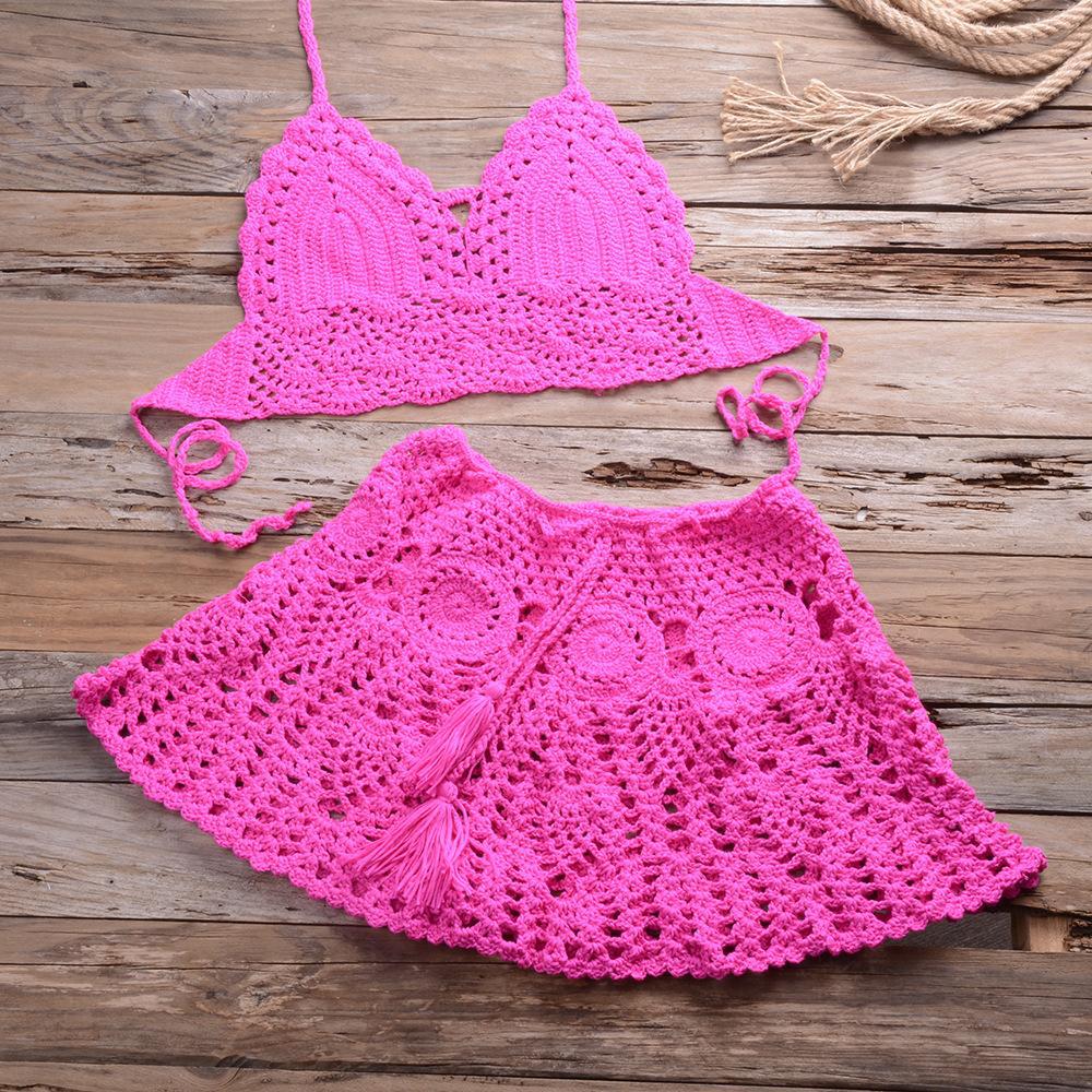 Sabrina Crochet Skirt Set