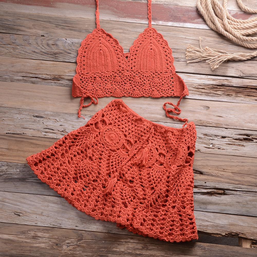 Sabrina Crochet Skirt Set