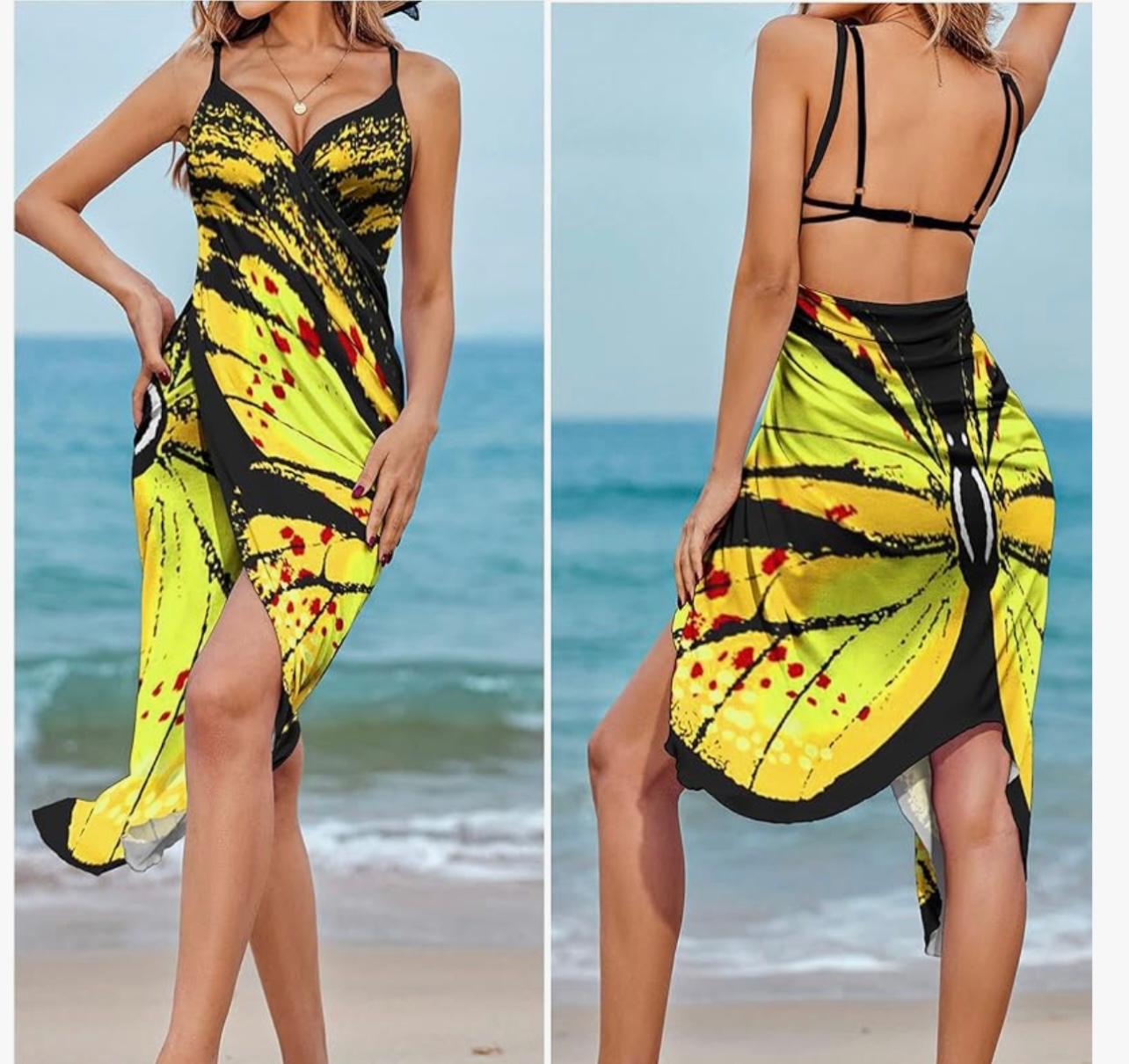 Sofia Butterfly Convertable Cover Up