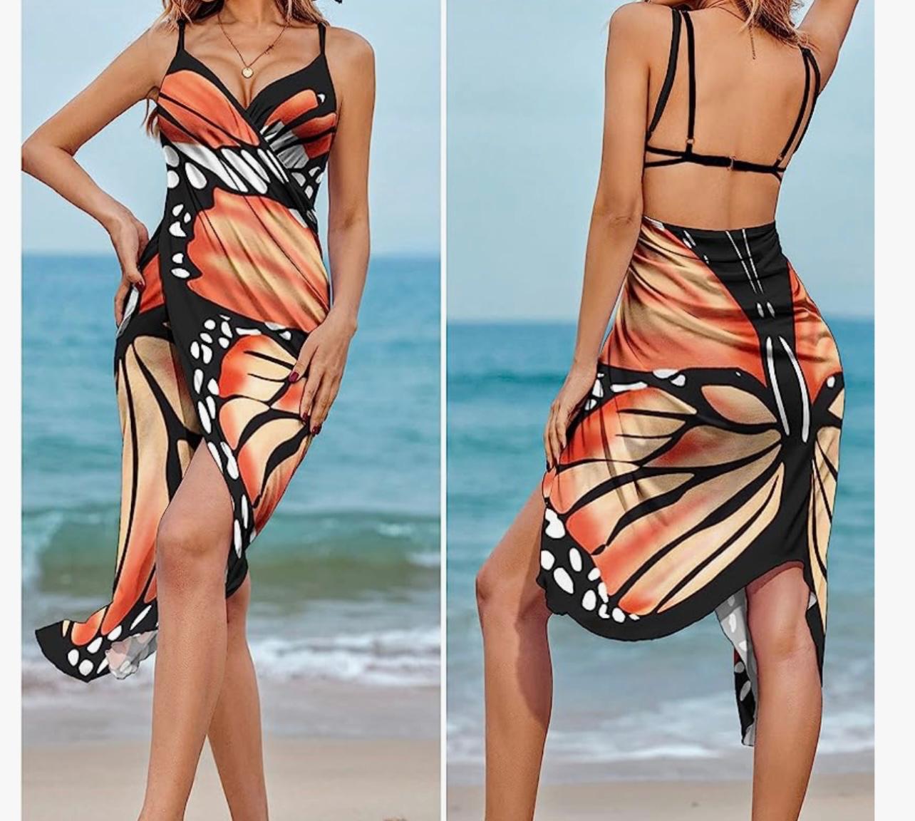 Sofia Butterfly Convertable Cover Up