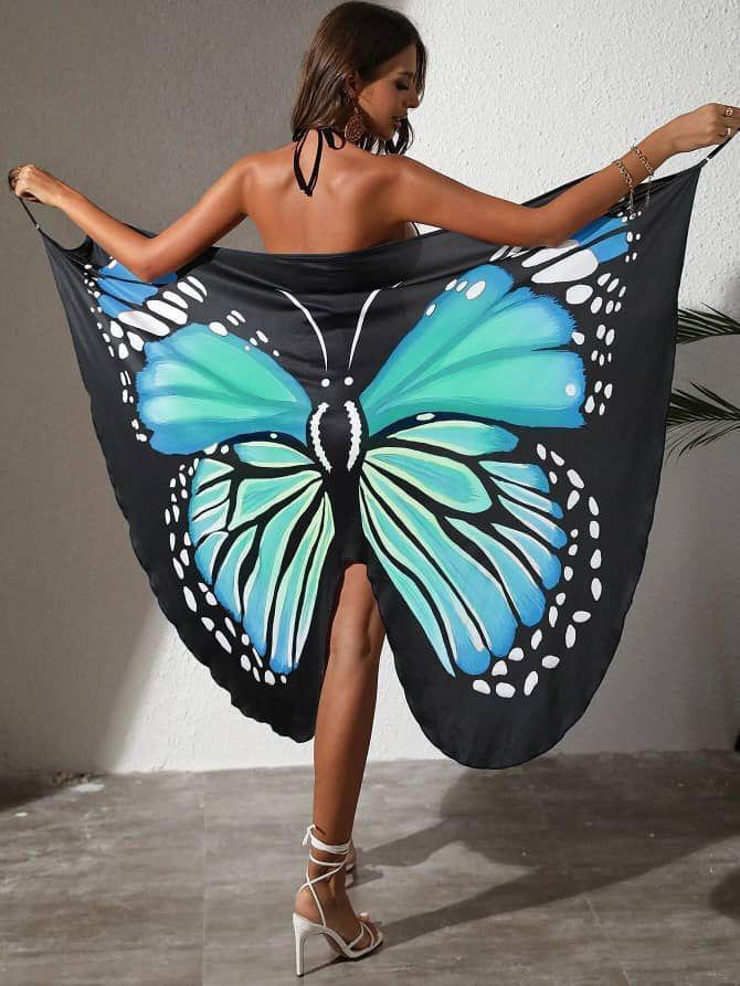 Sofia Butterfly Convertable Cover Up