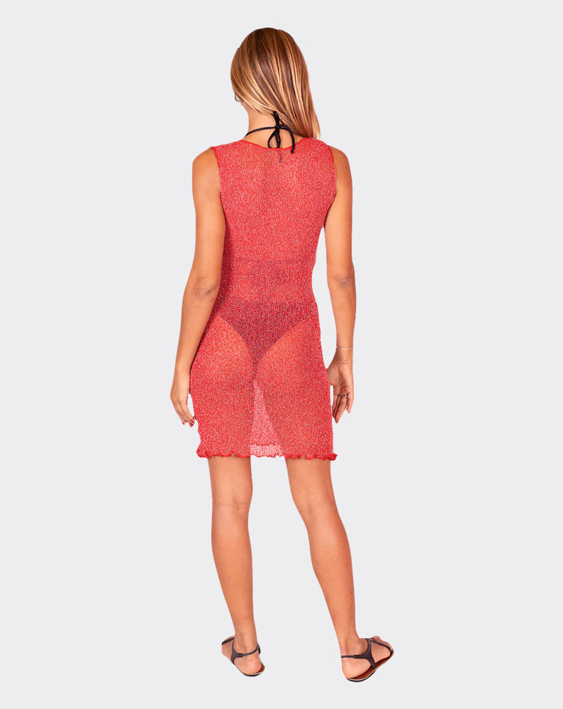 Pink Cannes Cover Up