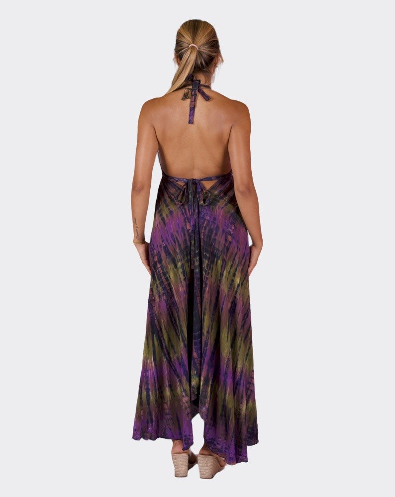 Violet Pyramid Boho Dress