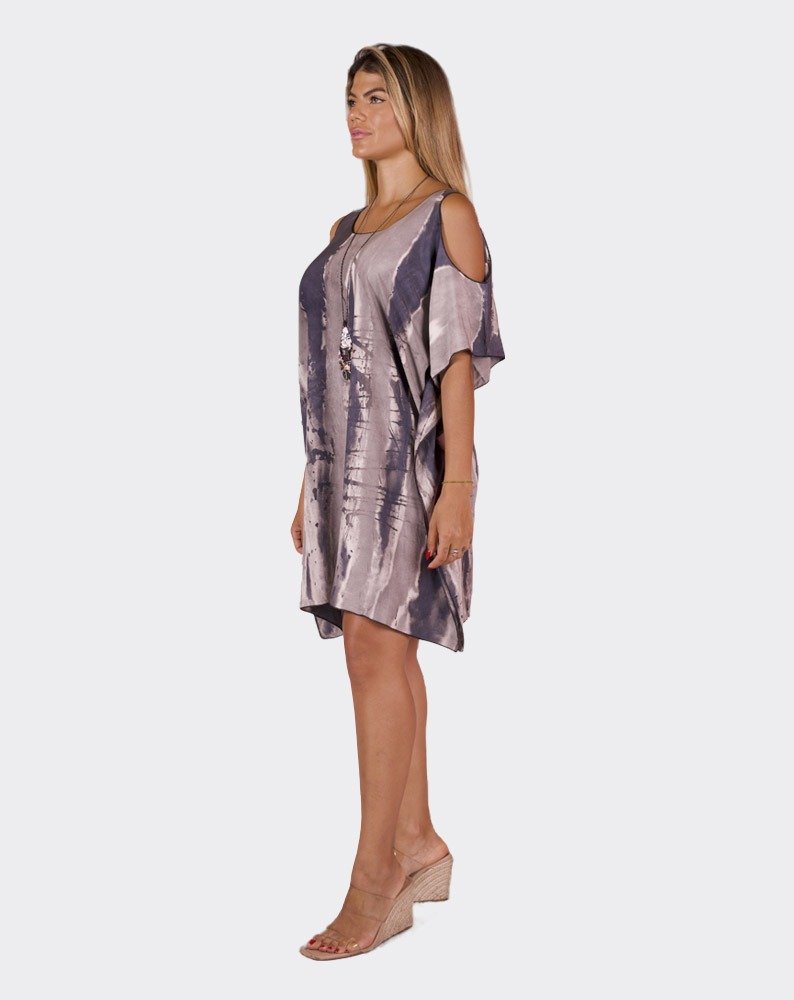 Dark Grey Palmila Boho Dress