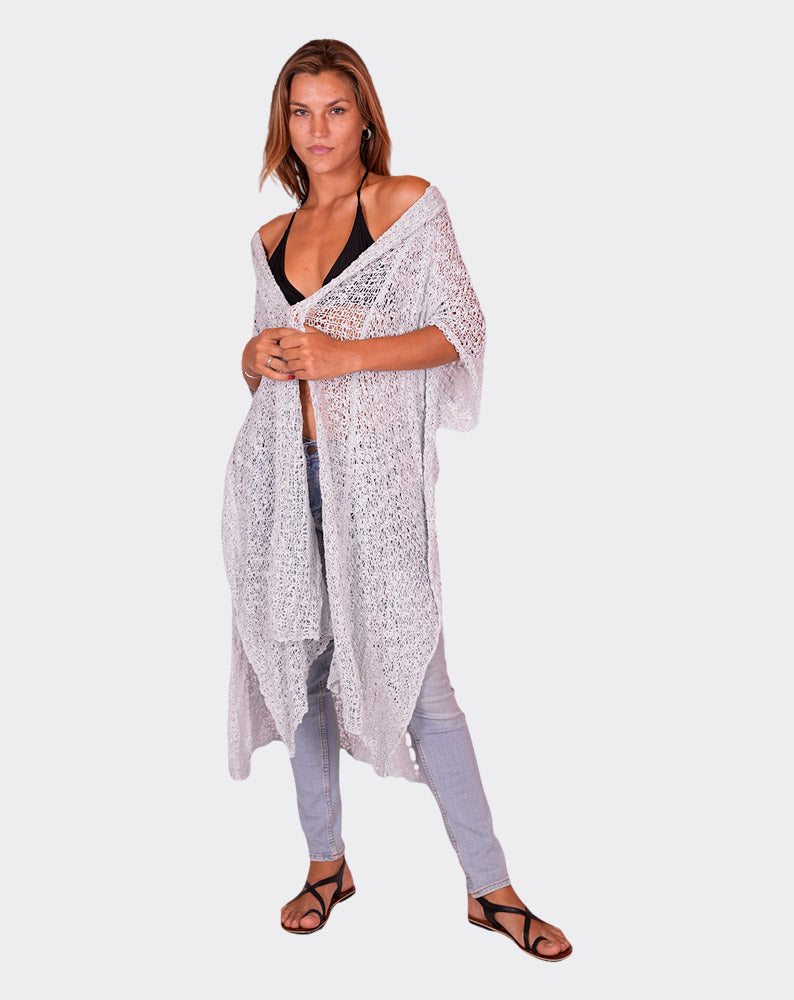 Light Blue Pearl Cardigan