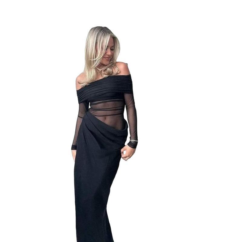 Carol Off The Shoulder Maxi Dress