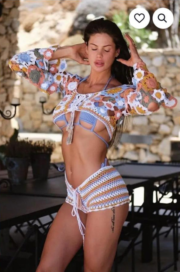 Margaret Crochet Short Set