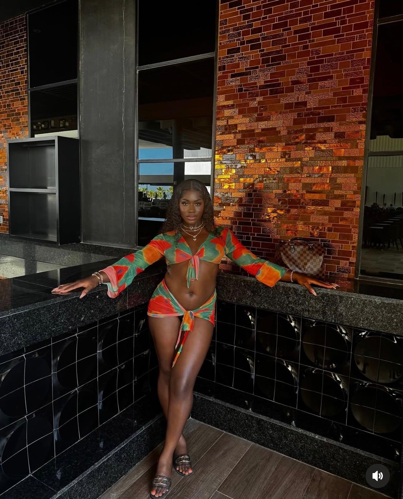 Aruba Mesh Skirt Short Set