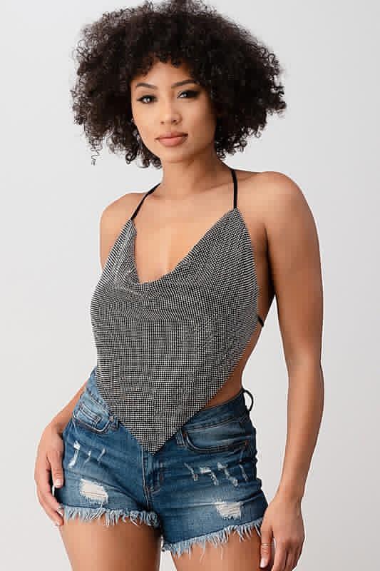 Dream Night Out Halter Top