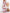 Barbara Strapless Hibiscus Flowers Maxi Dress