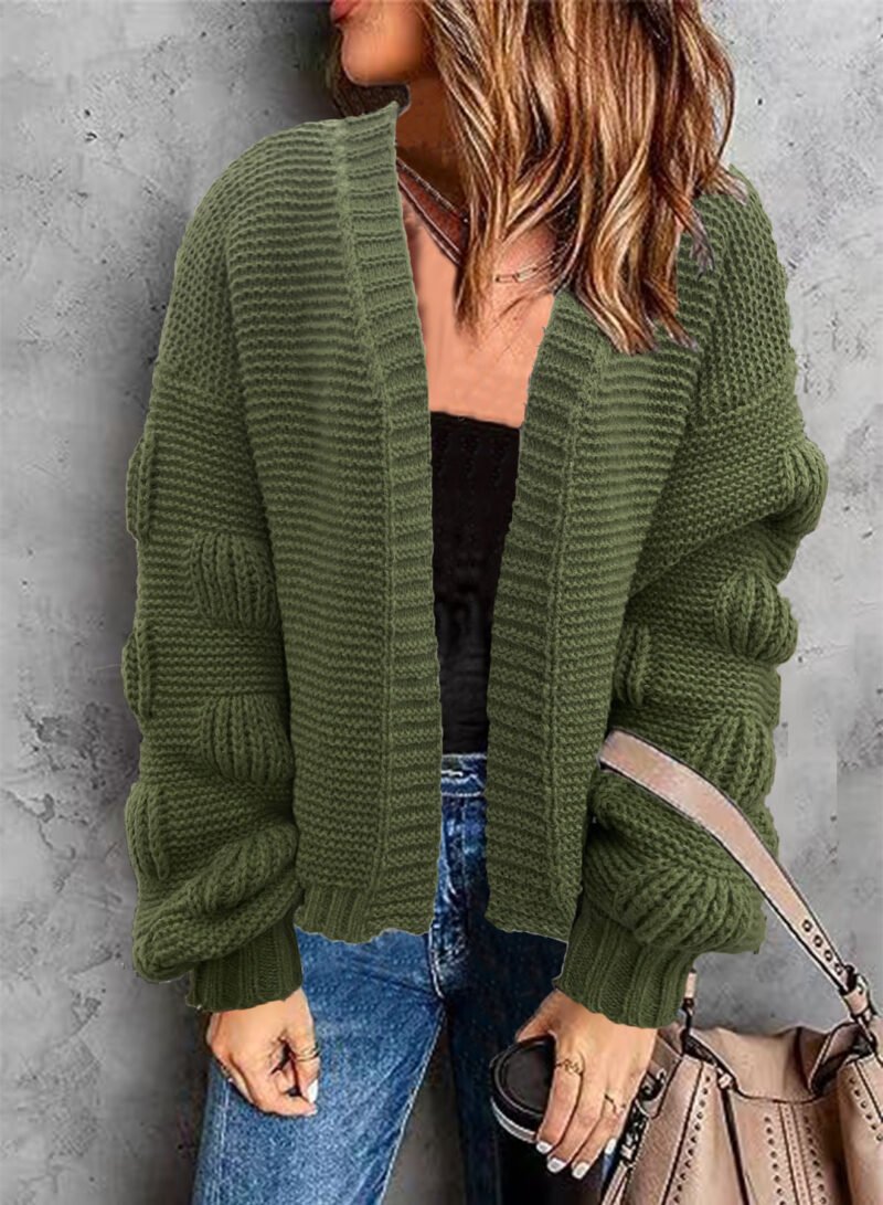 Knitted Sweater Jacket