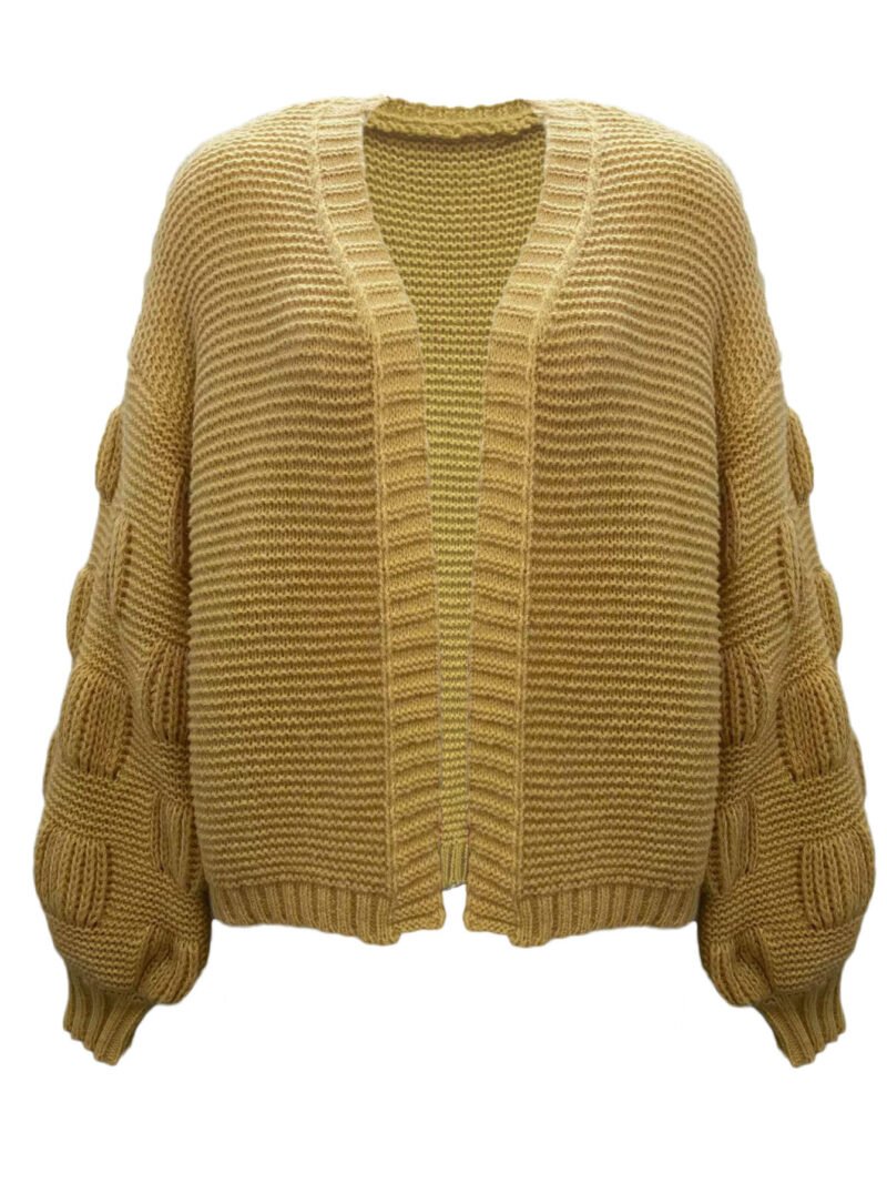 Knitted Sweater Jacket - Image 4