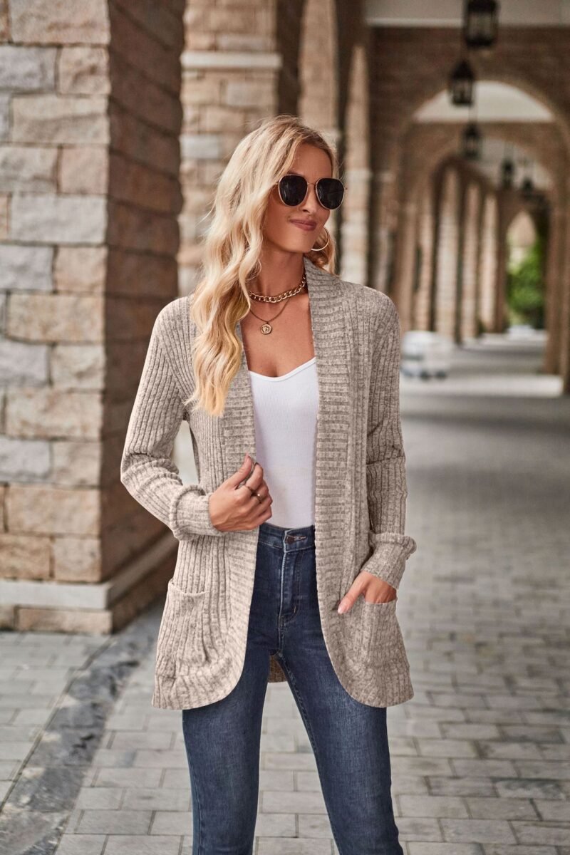 Long Strappy Cardigan