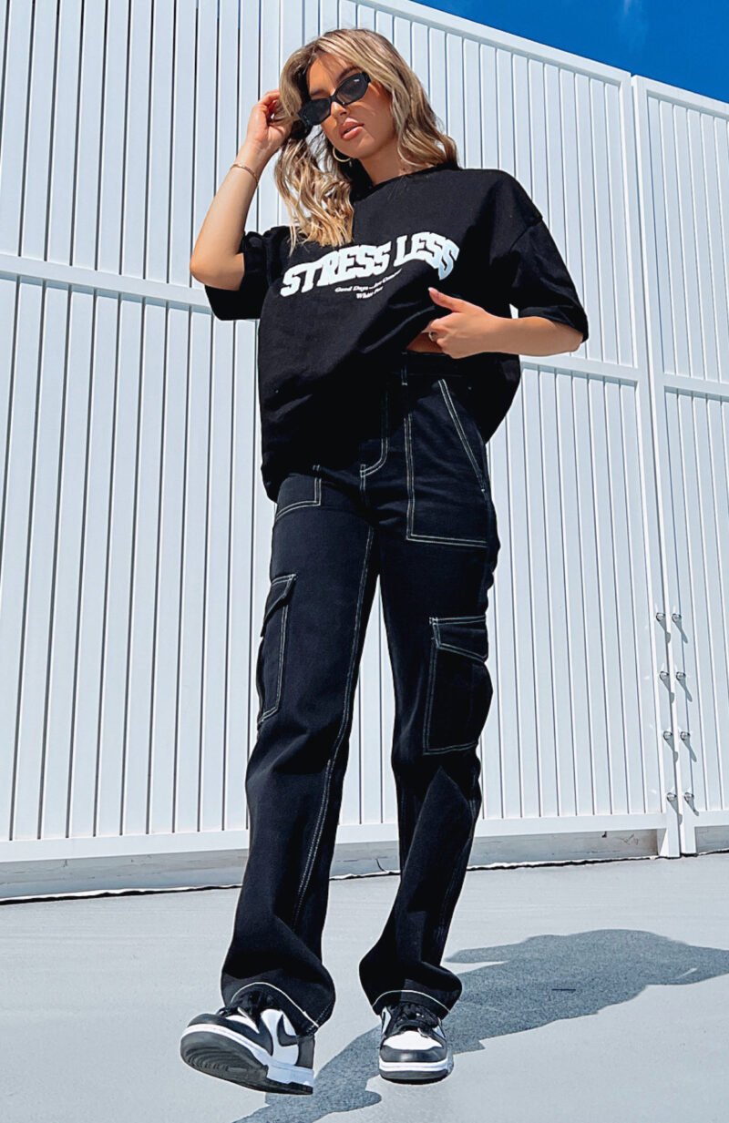 Straight Cargo Jeans - Image 4